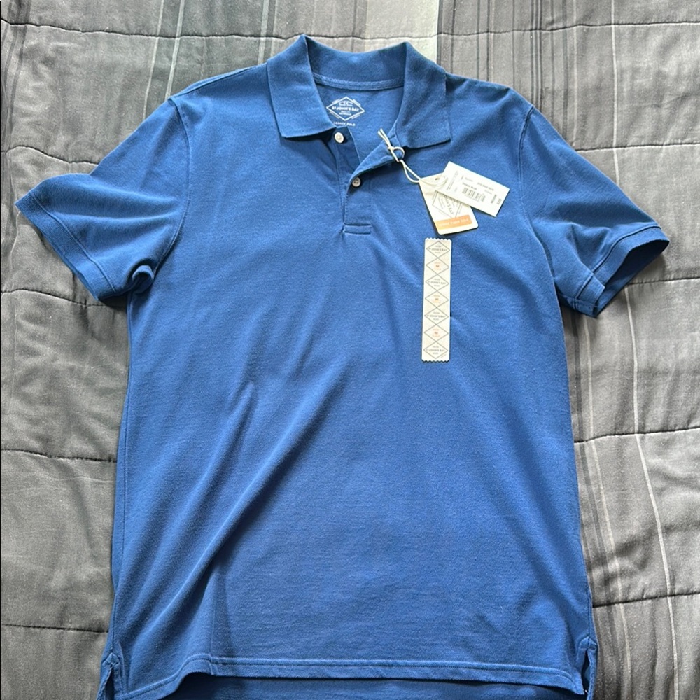 New with tags Men's Blue St John’s Bay Polo Shirt
